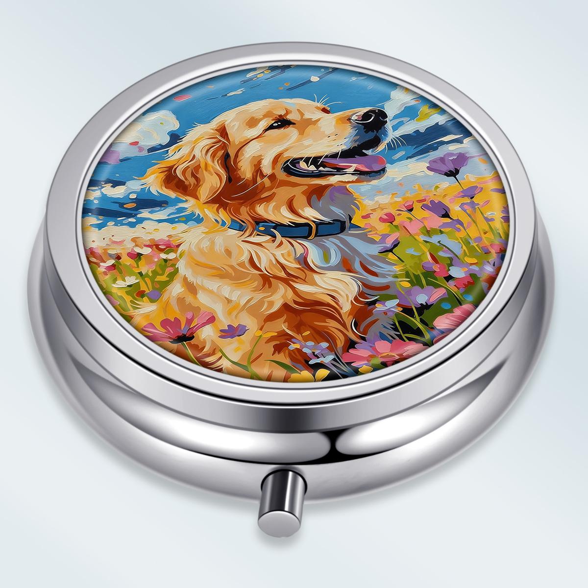 Portable Pill Box with 3 Compartments, Mini Metal Medicine Organizer Case, Cute Printed Pill Container for Vitamins, Pills, Jewelry, Travel, Daily Use разноцветный
Portable Pill Box with 3 Compartments, Mini Metal Medicine Organizer Case, Cute Printed Pill Container for Vitamins, Pills, Jewelry, Travel, Daily Use разноцветный