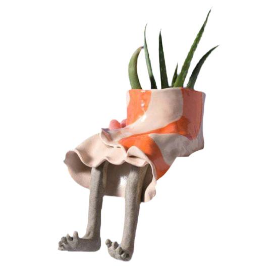 Flowerpot Lower Body Design Resin Mini Planter Flower Plant Pot Ornament Indoor Outdoor Table Wall Decoration D
Flowerpot Lower Body Design Resin Mini Planter Flower Plant Pot Ornament Indoor Outdoor Table Wall Decoration D