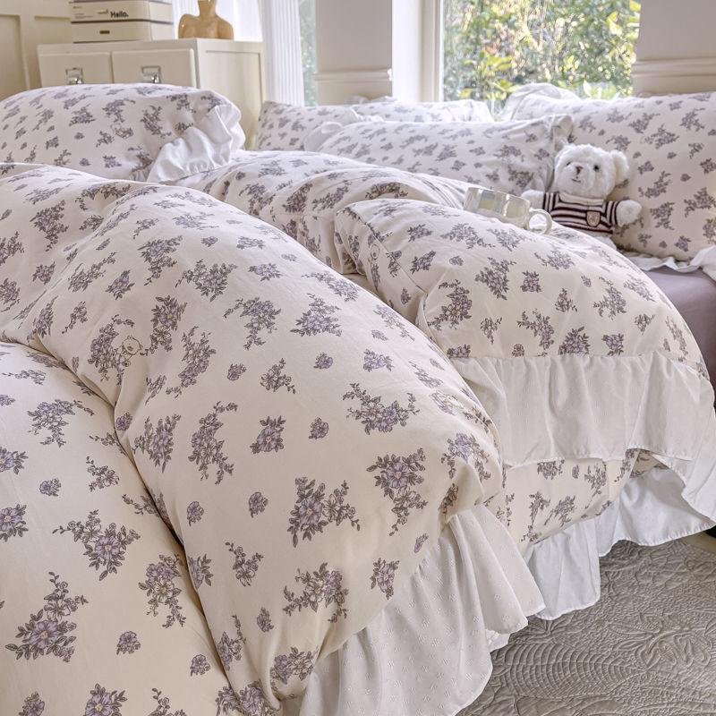 Luxury Princess Girls Bedding Set 2025 New Heartbreak Flower Ruffle Lace Four piece Set Student Bed Sheet Quilt Set 3-piece Twin150x200 3pcs гліцинія кольору
Luxury Princess Girls Bedding Set 2025 New Heartbreak Flower Ruffle Lace Four piece Set Student Bed Sheet Quilt Set 3-piece Twin150x200 3pcs гліцинія кольору