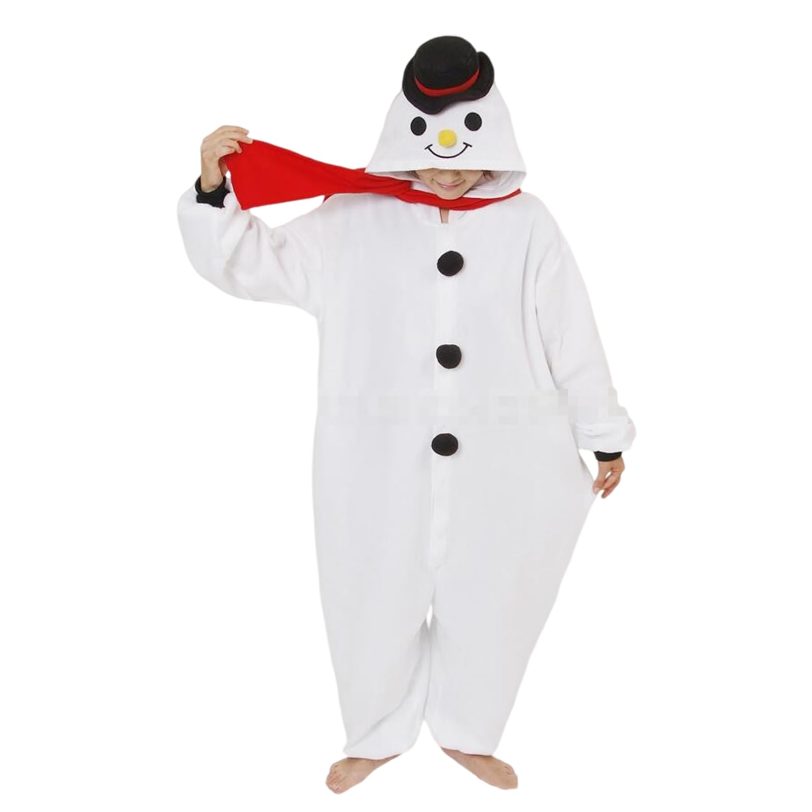 Christmas Cosplay Snowman Kigurumi for Adults Kigurumi Cosplay Costume Fancy Dress Christmas Costume Loose Fit Soft Cute Snowman Homewear Nightwear білий
Christmas Cosplay Snowman Kigurumi for Adults Kigurumi Cosplay Costume Fancy Dress Christmas Costume Loose Fit Soft Cute Snowman Homewear Nightwear білий