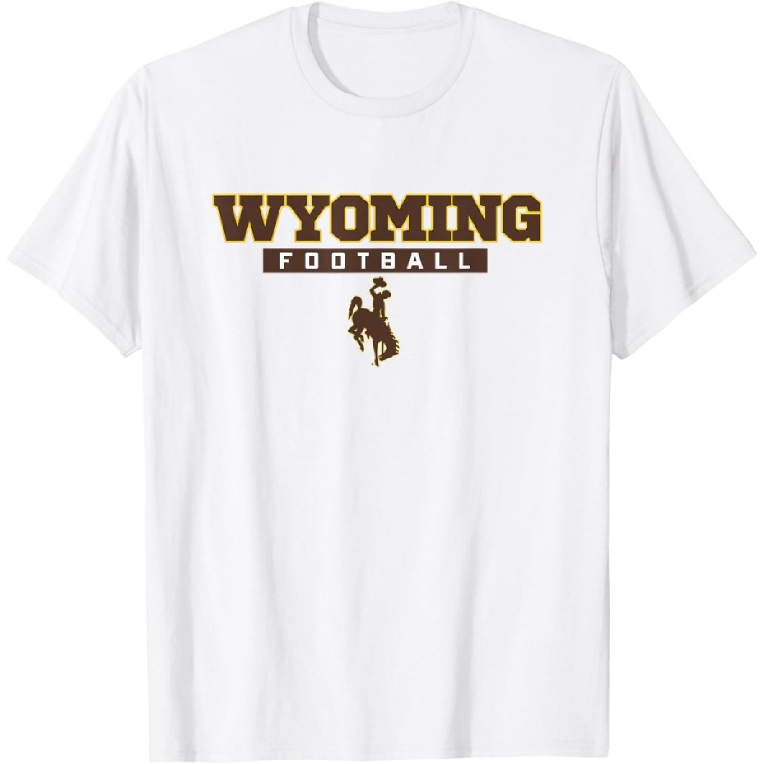 Wyoming Cowboys Apparel Football Bold Box T-Shirt XXXXXL білий
Wyoming Cowboys Apparel Football Bold Box T-Shirt XXXXXL білий