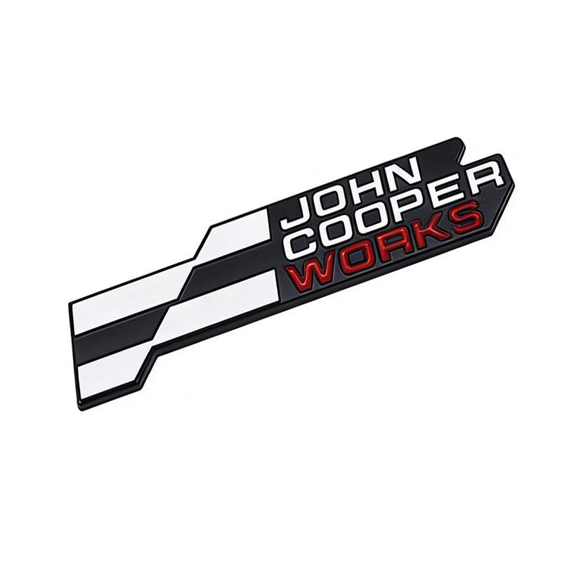 Sporty 3D JCW John Cooper Works Metal Car Front Grille Emblem Rear Trunk Badge Sticker For Mini Cooper S R56 R59 R60 F56 Countryman Clubman Badge Sticker
Sporty 3D JCW John Cooper Works Metal Car Front Grille Emblem Rear Trunk Badge Sticker For Mini Cooper S R56 R59 R60 F56 Countryman Clubman Badge Sticker