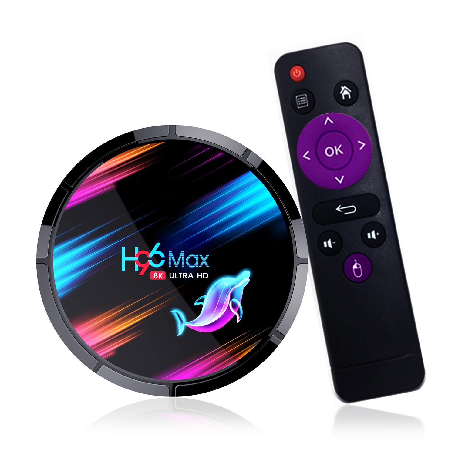 H96 Max X3 Smart Android 9.0 TV Box S905X3 Cortex-A55 Quad Core 64 Bit 4 ГБ / 32 ГБ 2.4G и 5G WiFi EU 64G
H96 Max X3 Smart Android 9.0 TV Box S905X3 Cortex-A55 Quad Core 64 Bit 4 ГБ / 32 ГБ 2.4G и 5G WiFi EU 64G