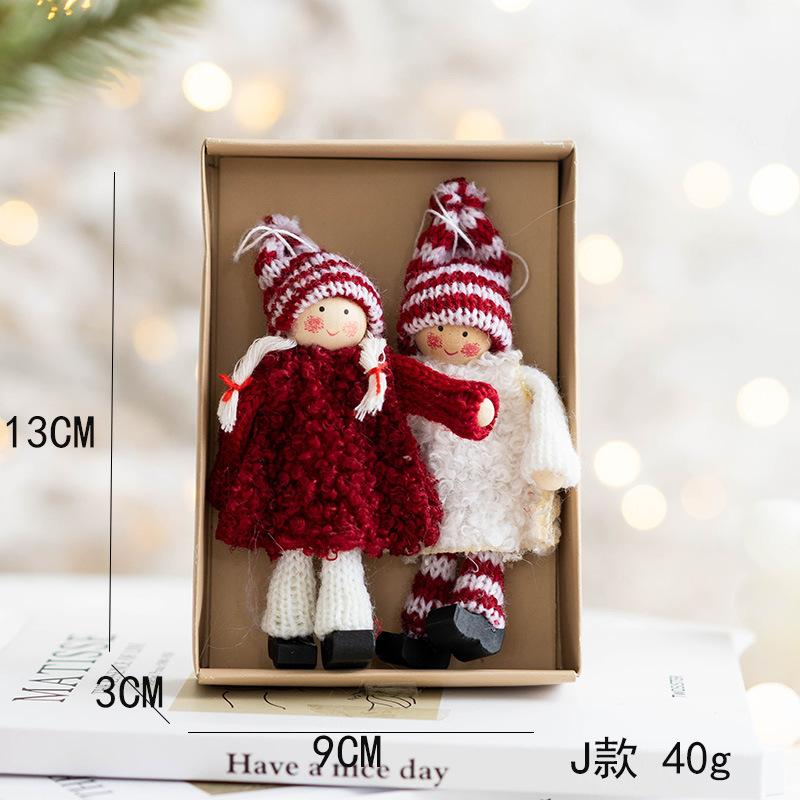 Santa Claus Pendant Wool Felt Box Decoration Christmas Elf Pendant Faceless Old Man Christmas Gift Doll Knitted Yarn Hangings 1 set
Santa Claus Pendant Wool Felt Box Decoration Christmas Elf Pendant Faceless Old Man Christmas Gift Doll Knitted Yarn Hangings 1 set