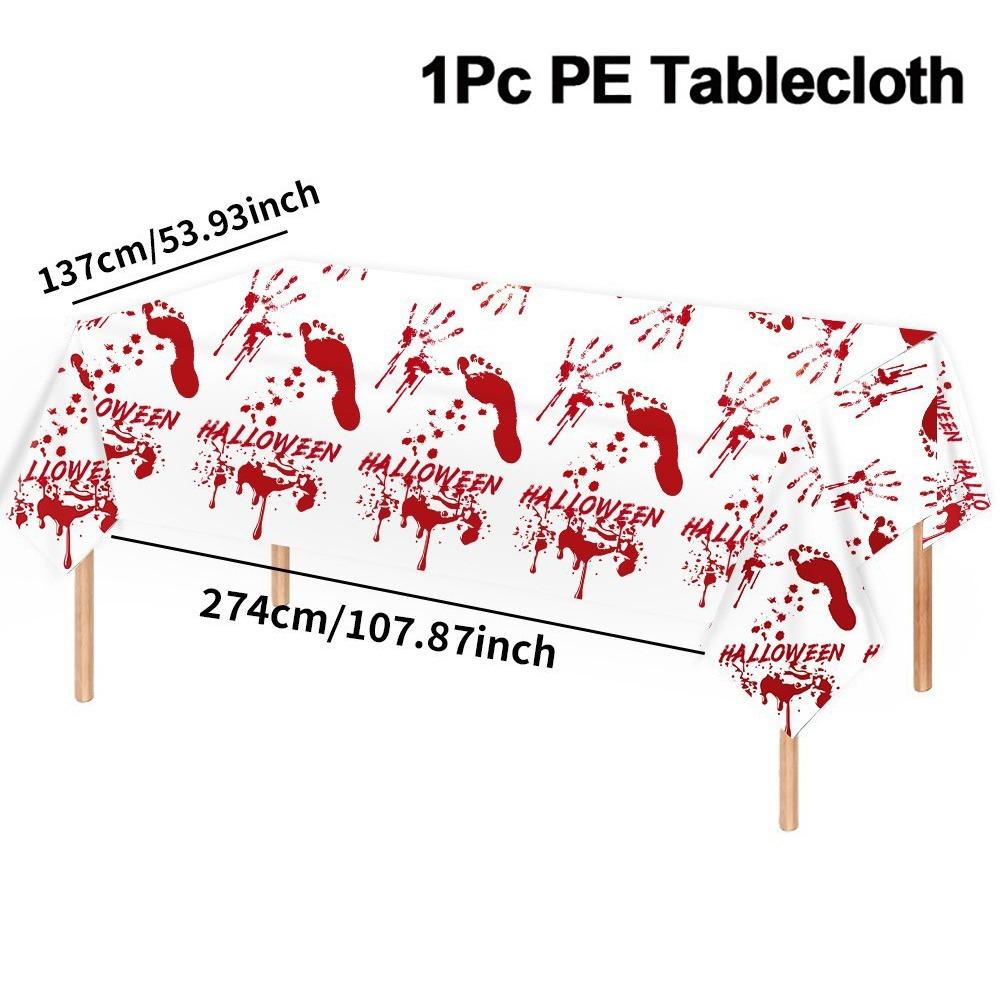 Plastic Halloween Tablecloth Bronzing Table Decoration Pumpkin Table Cover Pumpkin Ghost Spooky Bat Tablecloth Table Decoration
Plastic Halloween Tablecloth Bronzing Table Decoration Pumpkin Table Cover Pumpkin Ghost Spooky Bat Tablecloth Table Decoration