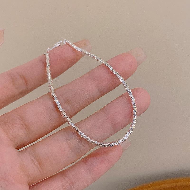 Very fine broken silver bracelet women s ins style simple design bracelet girlfriend birthday gift jewelry
Very fine broken silver bracelet women s ins style simple design bracelet girlfriend birthday gift jewelry