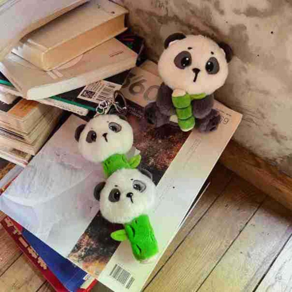 Doll Animal Key Chain Trinket Doll Bag Pendant Personality Panda Plush Pendant Key Ring Ornaments Style B
Doll Animal Key Chain Trinket Doll Bag Pendant Personality Panda Plush Pendant Key Ring Ornaments Style B