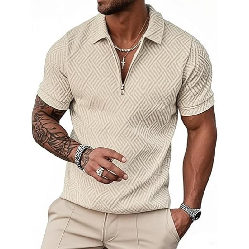 Fashionable Zipper Casual in Summer Men s Short Sleeved Polo Shirt Polo Shirt Casual Slim Fit Breathable Fashionable 5XL бежевий
Fashionable Zipper Casual in Summer Men s Short Sleeved Polo Shirt Polo Shirt Casual Slim Fit Breathable Fashionable 5XL бежевий