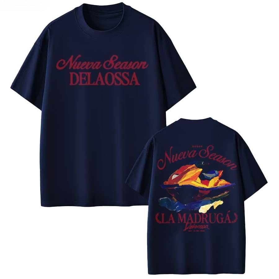 Rapper Delaossa NUEVA SEASON La Madruga Merch T shirt for Men Women Hiphop Streetwear Oversized Tops Cotton TShirt 4XL
Rapper Delaossa NUEVA SEASON La Madruga Merch T shirt for Men Women Hiphop Streetwear Oversized Tops Cotton TShirt 4XL