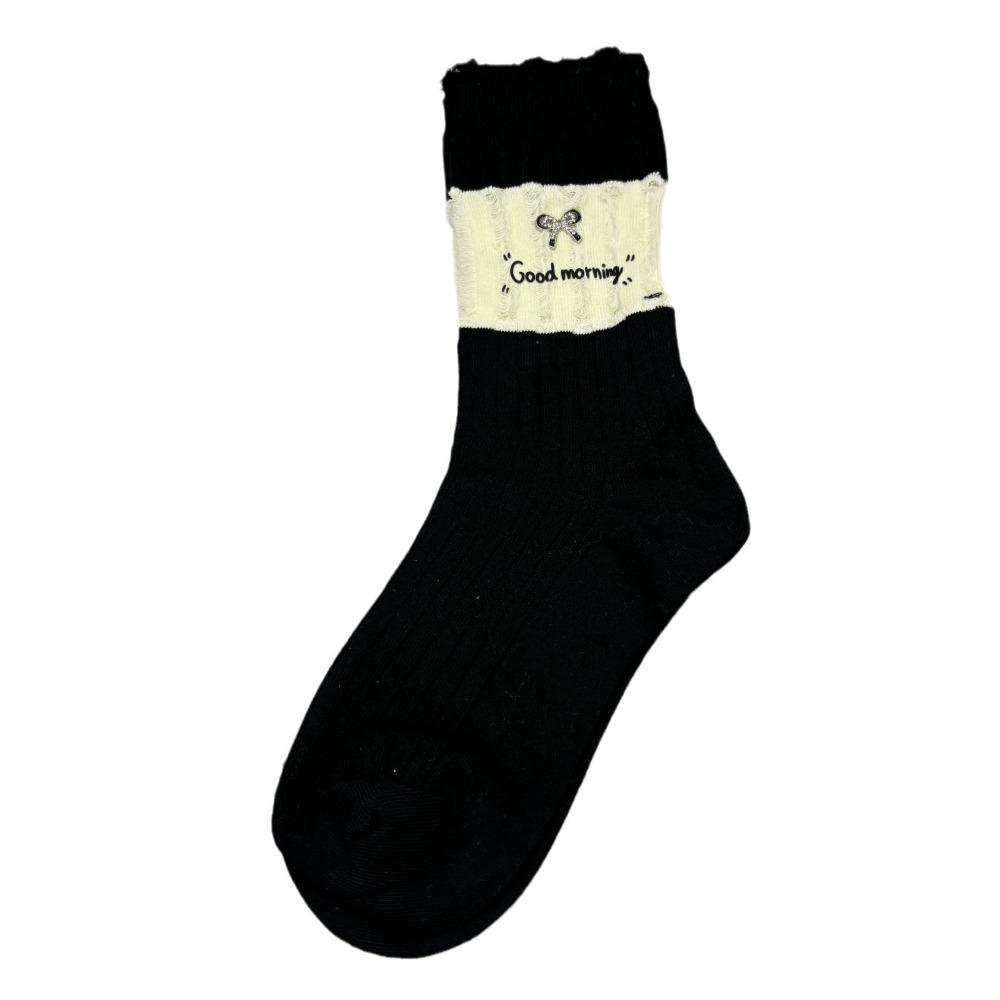 Mid-calf Women s Cotton Socks Black White Ripped Tube Socks Personality Ruffle Hollow Sock Daily чёрный
Mid-calf Women s Cotton Socks Black White Ripped Tube Socks Personality Ruffle Hollow Sock Daily чёрный