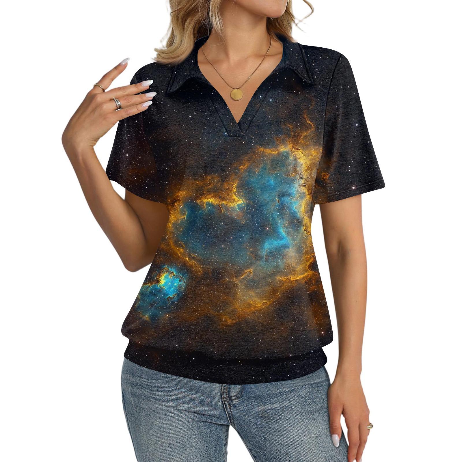Women s Fashion Casual Lapel Short Sleeve Printed Shirt Women s Up Tops XL жовтий
Women s Fashion Casual Lapel Short Sleeve Printed Shirt Women s Up Tops XL жовтий