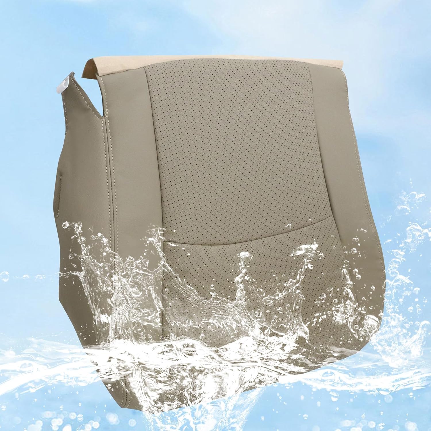 Tan Driver Bottom Perforated Microfiber Leather Seat Cover Corolla Beige Compatible with Toyota Highlander 2008 2009 2010 2011 2012 2013
Tan Driver Bottom Perforated Microfiber Leather Seat Cover Corolla Beige Compatible with Toyota Highlander 2008 2009 2010 2011 2012 2013