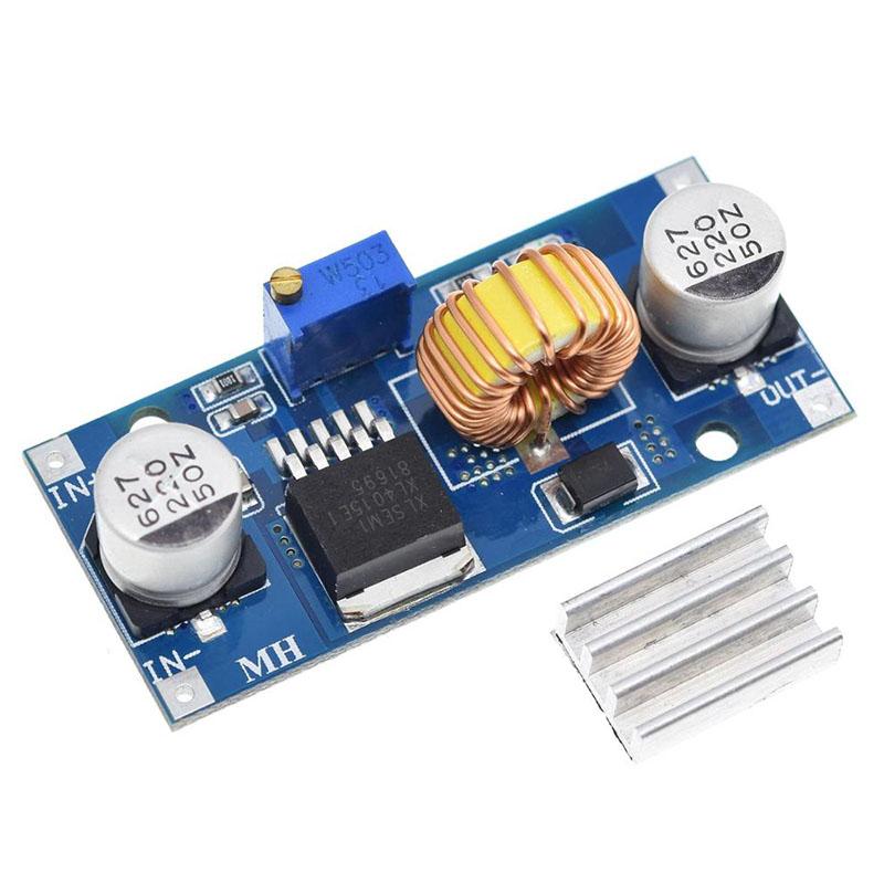 5A XL4015 DC-DC 4-38V до 1.25-36V 24V 12V 9V 5V Шаг вниз Регулируемый модуль питания LED литиевое зарядное устройство с радиатором
5A XL4015 DC-DC 4-38V до 1.25-36V 24V 12V 9V 5V Шаг вниз Регулируемый модуль питания LED литиевое зарядное устройство с радиатором