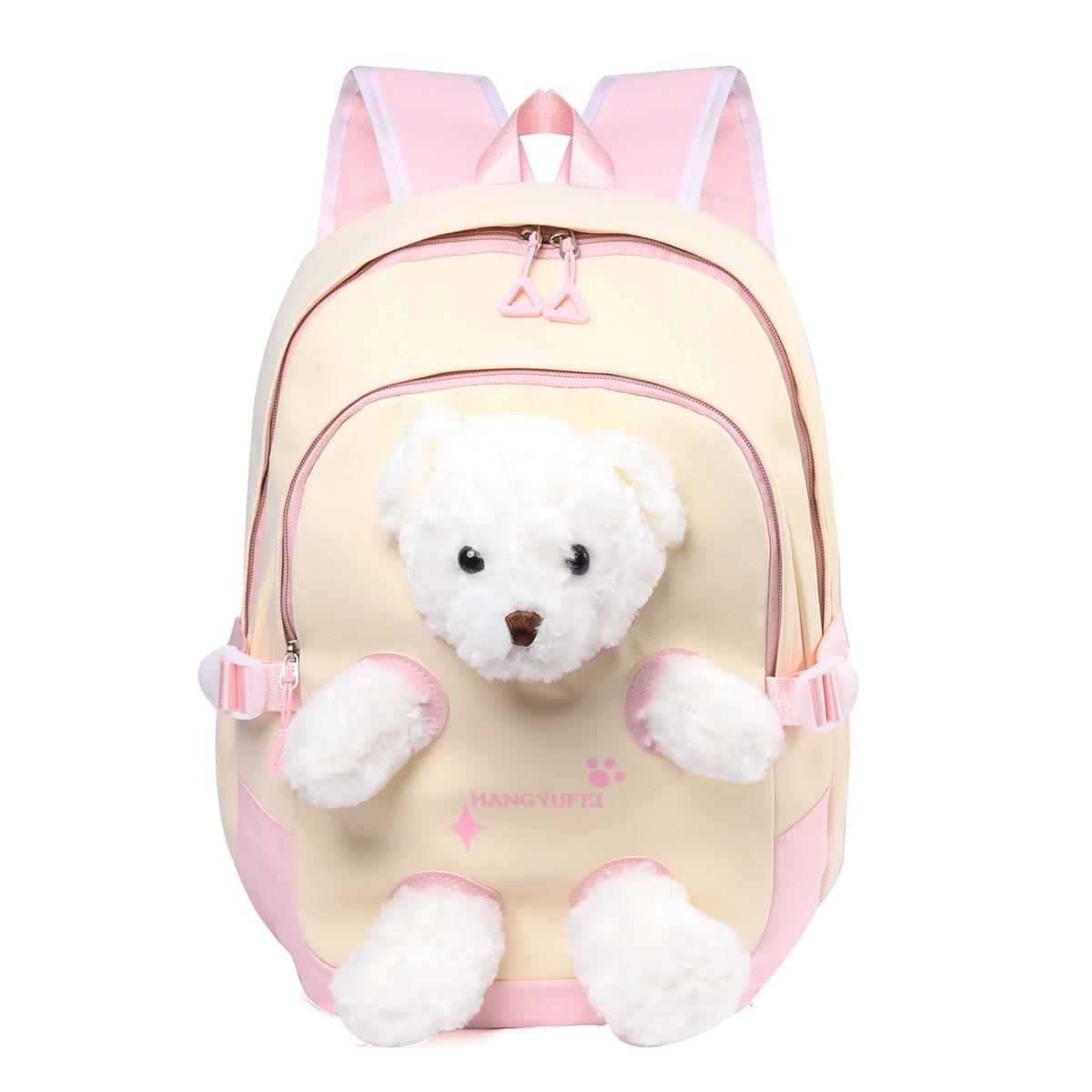 Bear cute backpack new Oxford cloth light casual backpack wholesale primary school students foreign style versatile schoolbag
Bear cute backpack new Oxford cloth light casual backpack wholesale primary school students foreign style versatile schoolbag