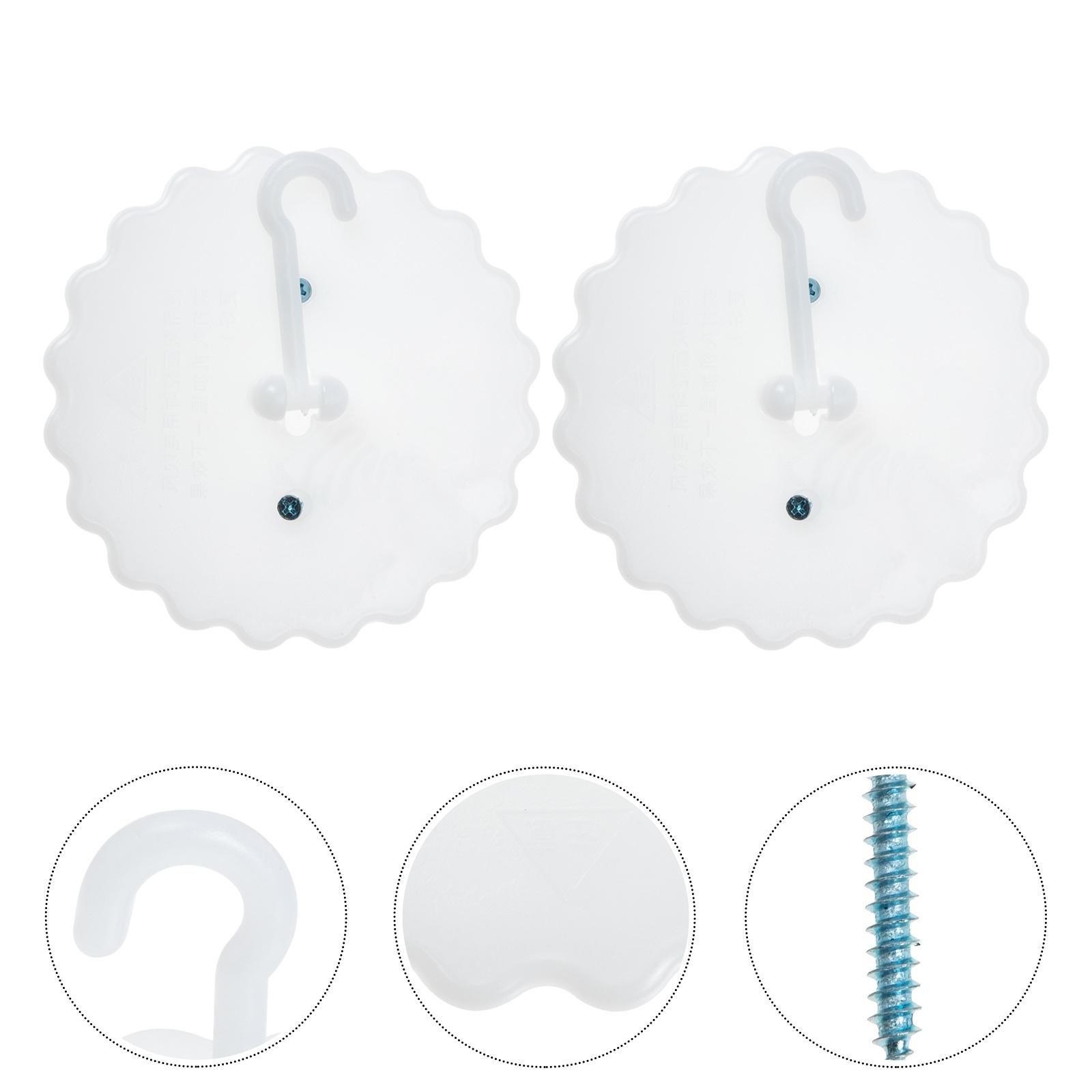 2 Sets Ceiling Mosquito Net Hook Baby Accessories Suction Cup Dome for Kids Holder Pu 12x12cm
2 Sets Ceiling Mosquito Net Hook Baby Accessories Suction Cup Dome for Kids Holder Pu 12x12cm