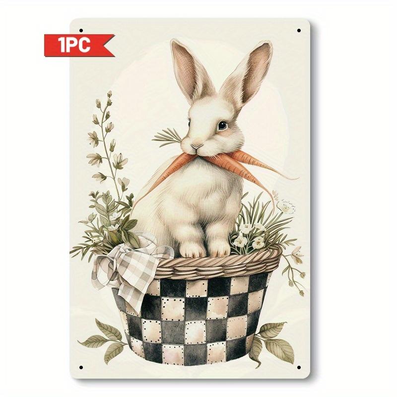 Vintage Rabbit Metal Art Sign Easter Farmhouse Wall Decor 2D Printed Home Bedroom Office 20x30cm темно-синього кольору
Vintage Rabbit Metal Art Sign Easter Farmhouse Wall Decor 2D Printed Home Bedroom Office 20x30cm темно-синього кольору