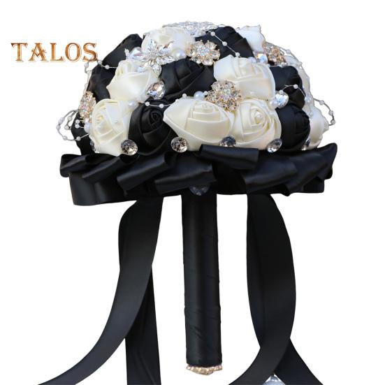 Свадебный букет для невесты. Свадебный букет из атласных искусственных цветов со стразами и искусственным жемчугом. Букет цветов для подружки невесты с ручкой на свадьбу.
Свадебный букет для невесты. Свадебный букет из атласных искусственных цветов со стразами и искусственным жемчугом. Букет цветов для подружки невесты с ручкой на свадьбу.