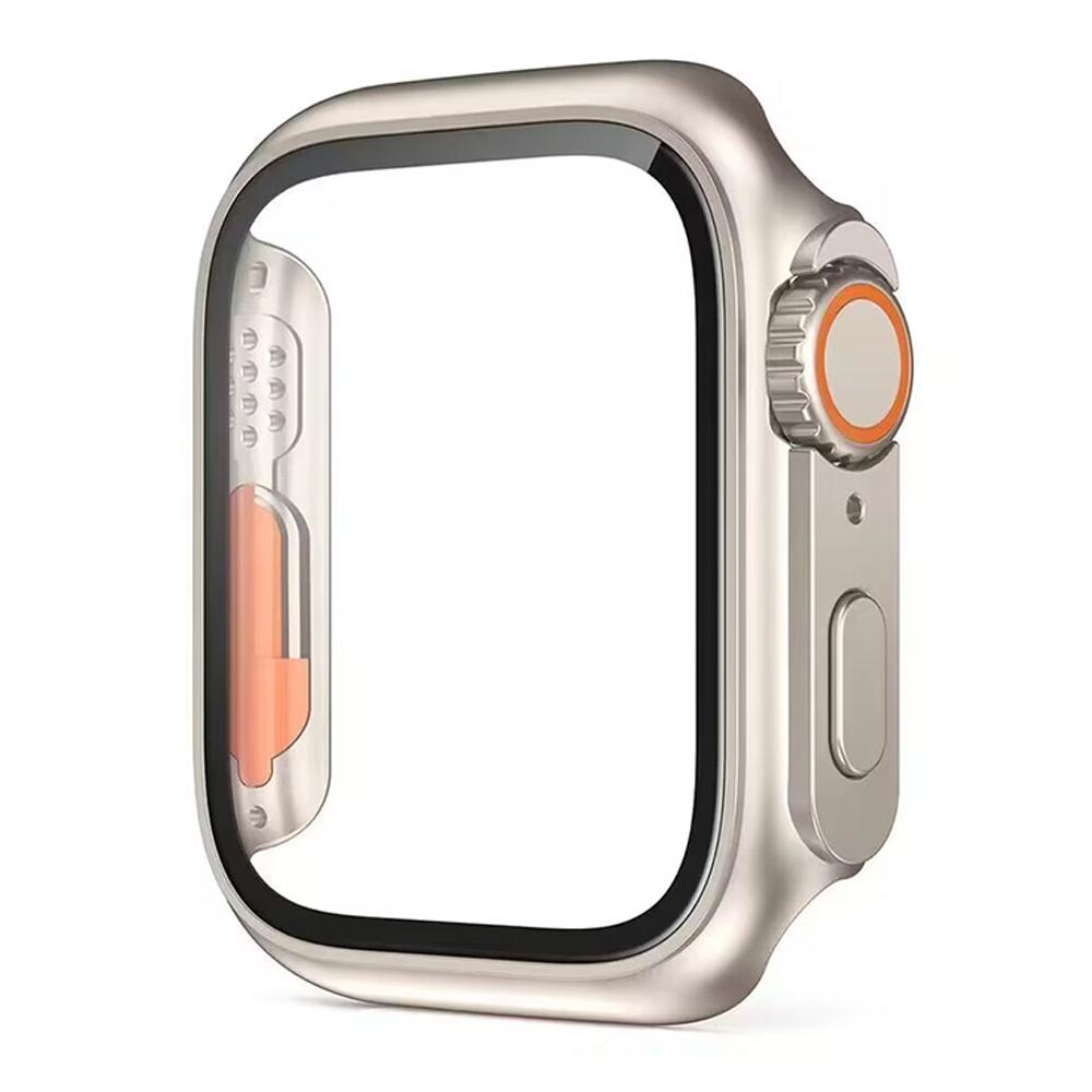 Case for Apple Watch 44mm 45mm 41mm 40mm Screen Protector 1:1 Change To Ultra 49mm PC Cover+Glass iwatch series 9 8 7 6 5 SE 4 45mm Series 9 8 7
Case for Apple Watch 44mm 45mm 41mm 40mm Screen Protector 1:1 Change To Ultra 49mm PC Cover+Glass iwatch series 9 8 7 6 5 SE 4 45mm Series 9 8 7