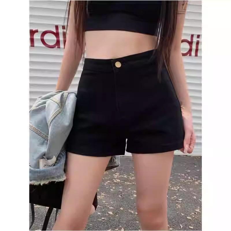 2024 Women s Summer High-Waisted Slimming Black Denim Shorts with Butt-Lifting Design S: Height 155-165CM (34-41kg)
2024 Women s Summer High-Waisted Slimming Black Denim Shorts with Butt-Lifting Design S: Height 155-165CM (34-41kg)