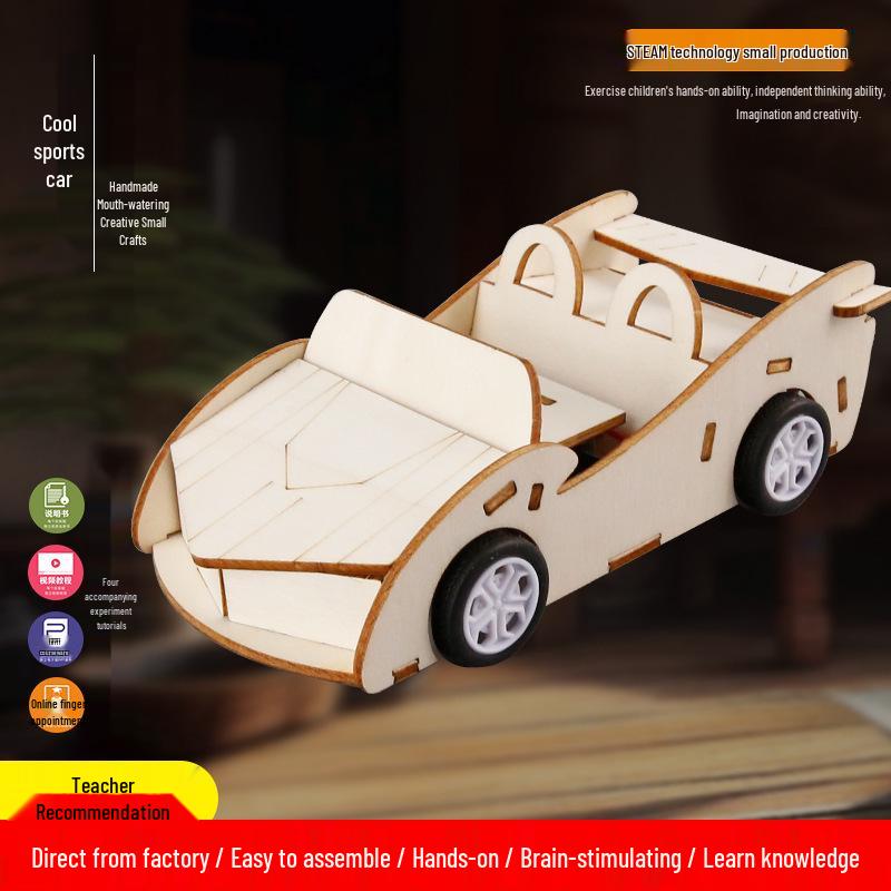 STEM DIY Four-Wheel Drive Racing Car Kit for Students
STEM DIY Four-Wheel Drive Racing Car Kit for Students