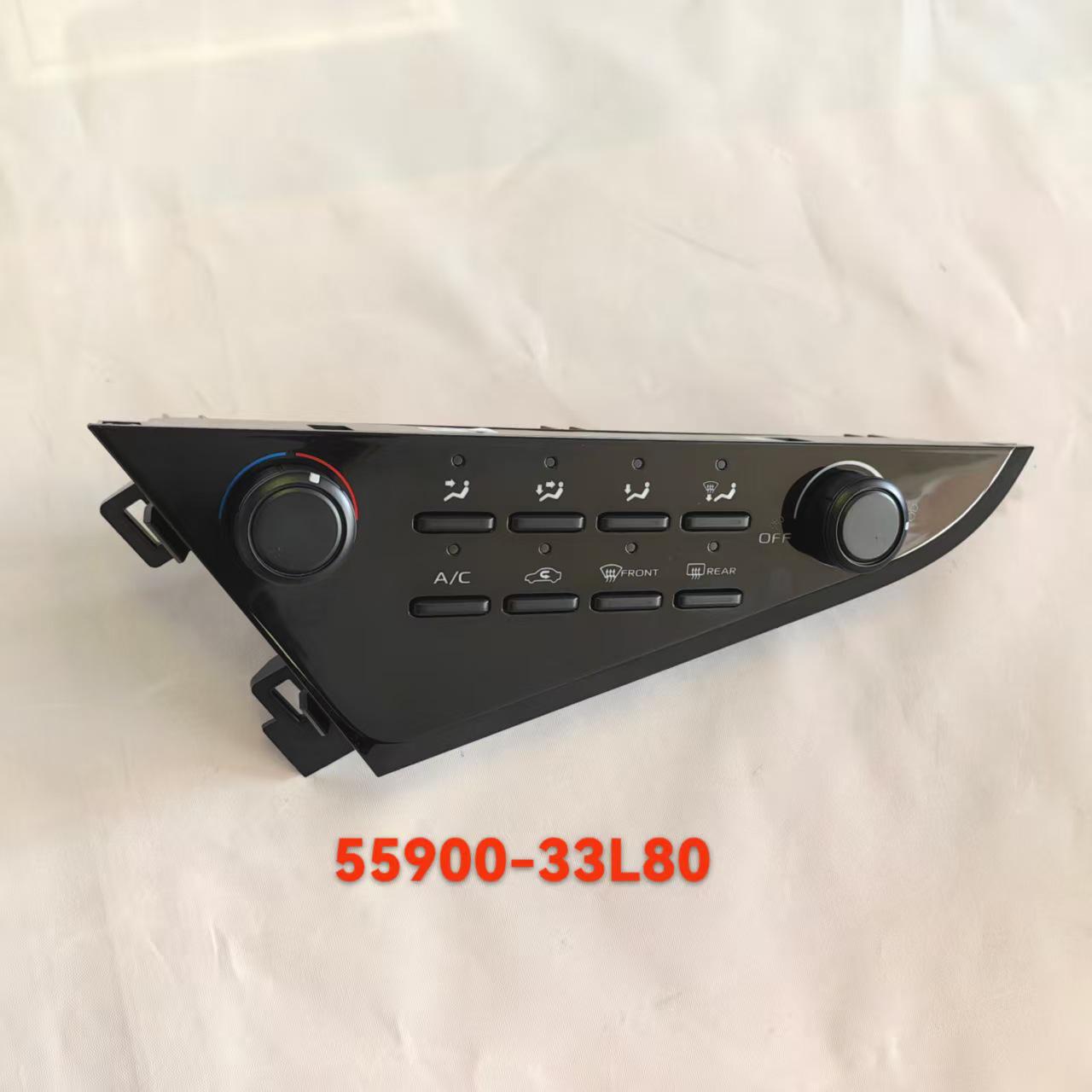 2017-2018 Toyota Camry Збірка перемикача керування кондиціонером 55900-33L00
2017-2018 Toyota Camry Збірка перемикача керування кондиціонером 55900-33L00