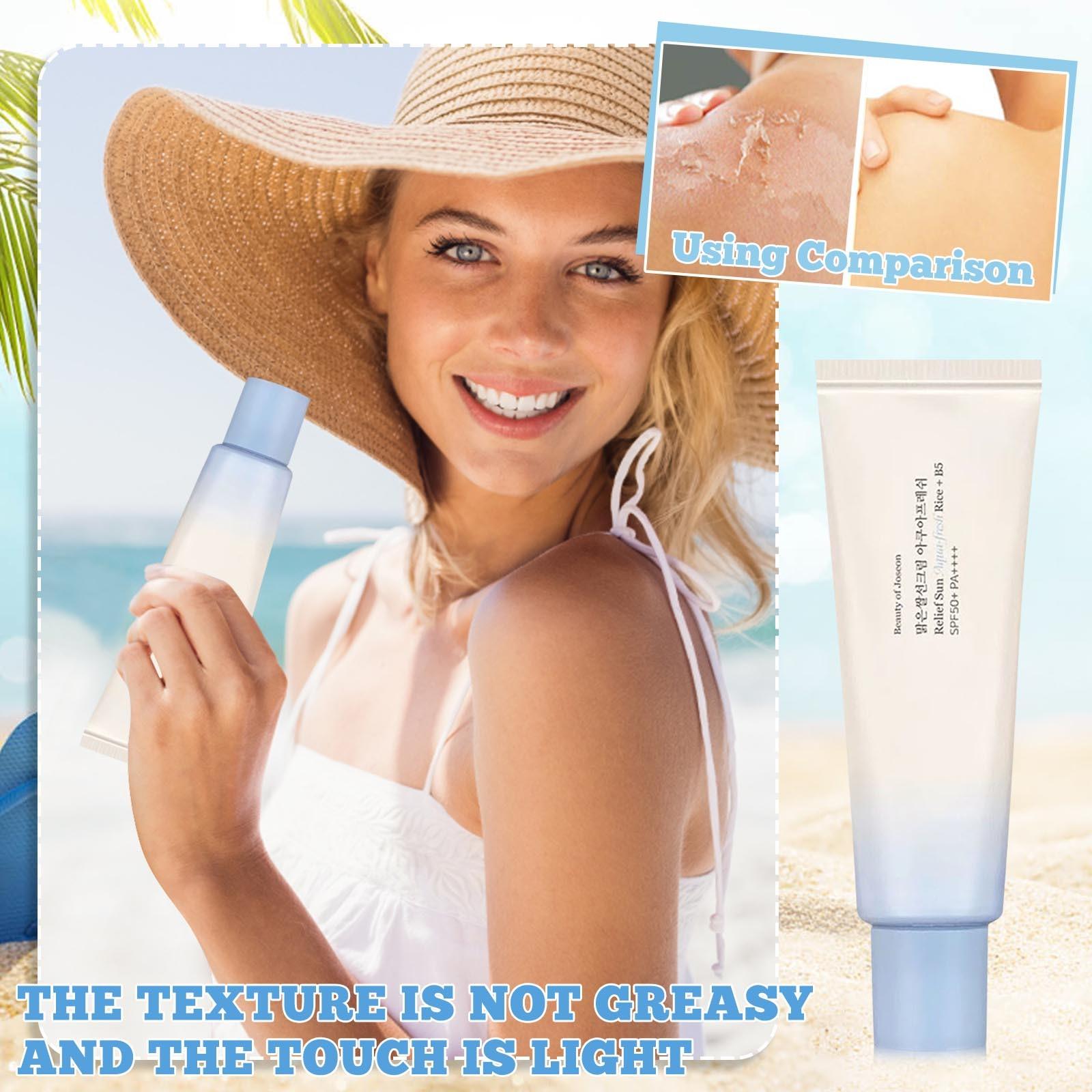 Relief Sun Rice Sunscreen For Face SPF40+ From Source Manufacturer Better Than Korean Sunscreen PA++++ Block UV Rays(50ml) белый
Relief Sun Rice Sunscreen For Face SPF40+ From Source Manufacturer Better Than Korean Sunscreen PA++++ Block UV Rays(50ml) белый