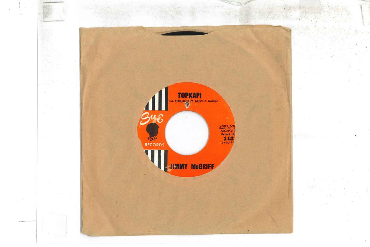 7inch Record JIMMY MCGRIFF Topkapi The Theme From The Man 112 SUE RECORDS IN 1964 US Jazz Used
7inch Record JIMMY MCGRIFF Topkapi The Theme From The Man 112 SUE RECORDS IN 1964 US Jazz Used