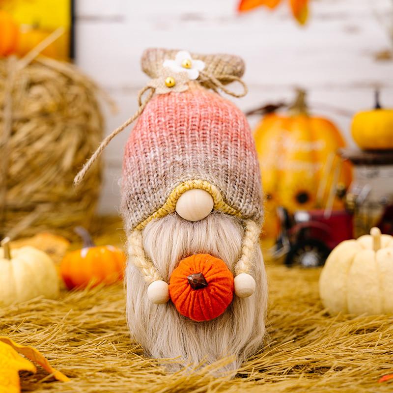 Scene Thanksgiving Charming Decoration Plush Gnome With Pumpkin And Shell Cap For Cheer Holiday
Scene Thanksgiving Charming Decoration Plush Gnome With Pumpkin And Shell Cap For Cheer Holiday