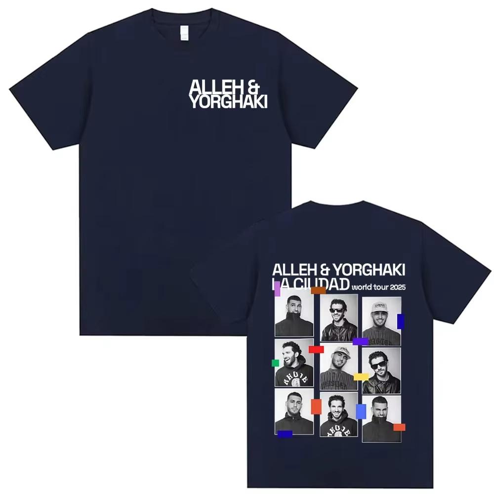 Alleh Yorghaki La Ciudad Worid Tour 2026 Printed T Shirt Men Women Harajuku Vintage 90s Tshirt Summer Pop music Streetwear 4XL
Alleh Yorghaki La Ciudad Worid Tour 2026 Printed T Shirt Men Women Harajuku Vintage 90s Tshirt Summer Pop music Streetwear 4XL
