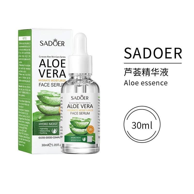 Face Serum Wash-Free Vitamin C Essence Deep Hydration Moisturizer Anti-aging Improve Skin Elasticity for Skin Care Face Lotion Aloe Vera 30ml
Face Serum Wash-Free Vitamin C Essence Deep Hydration Moisturizer Anti-aging Improve Skin Elasticity for Skin Care Face Lotion Aloe Vera 30ml