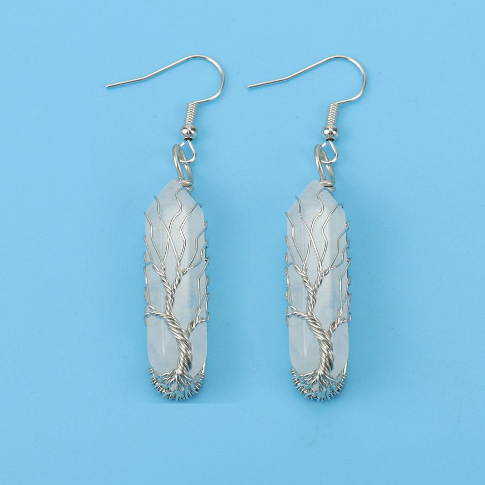 Tiktok Live Hand Wrapped Natural Stone Crystal Hexagonal Amethyst Tree Of Life Earrings Earrings E42
Tiktok Live Hand Wrapped Natural Stone Crystal Hexagonal Amethyst Tree Of Life Earrings Earrings E42