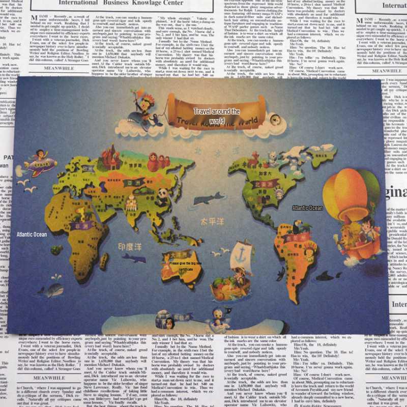 Free Shipping Classic Retro World Navigation Map Canvas Yellow Kraft Paper (No Glue) 30X42 cm
Free Shipping Classic Retro World Navigation Map Canvas Yellow Kraft Paper (No Glue) 30X42 cm