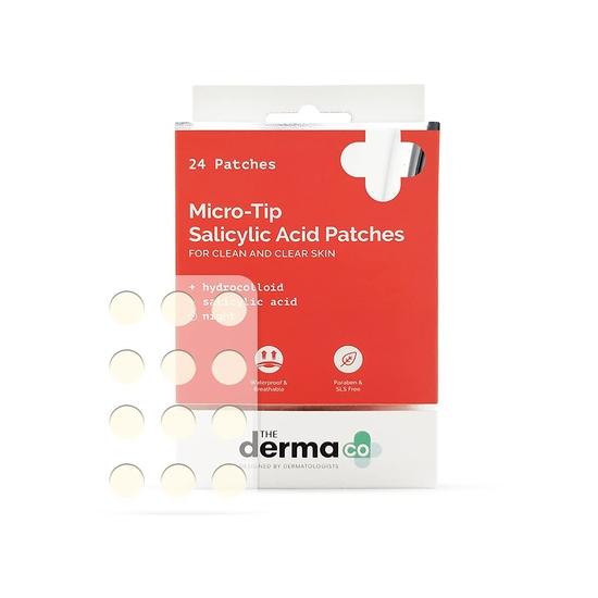 Пластыри от прыщей с салициловой кислотой Derma Co Micro-Tip с гидроколлоидом для чистой и ясной кожи - 24 пластыря в 1 упаковке
Пластыри от прыщей с салициловой кислотой Derma Co Micro-Tip с гидроколлоидом для чистой и ясной кожи - 24 пластыря в 1 упаковке