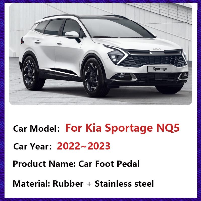 Автомобильная подставка для ног из нержавеющей стали для Kia Sportage NQ5 2023, аксессуары 2022 5, нескользящие тормозные педали без сверления, защита педалей
Автомобильная подставка для ног из нержавеющей стали для Kia Sportage NQ5 2023, аксессуары 2022 5, нескользящие тормозные педали без сверления, защита педалей