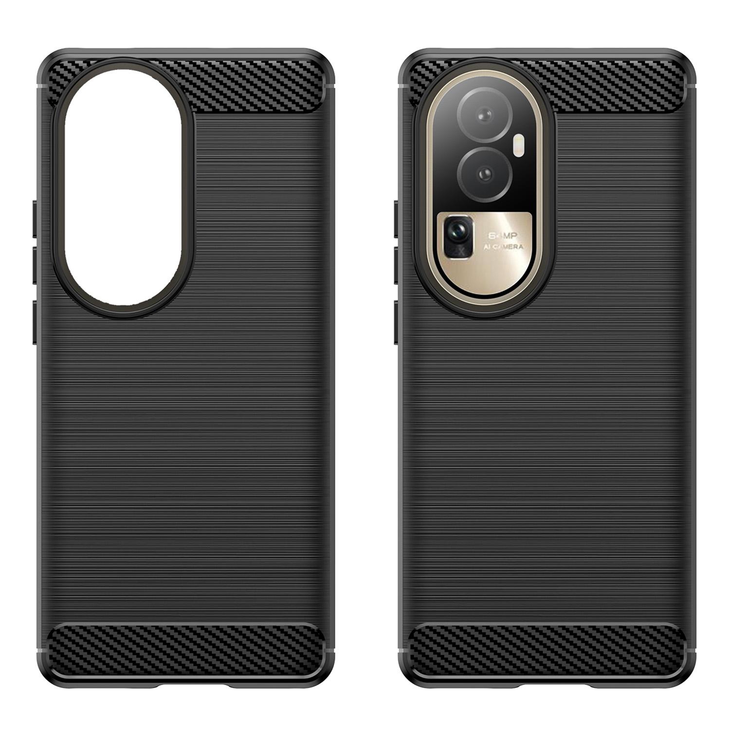 For Oppo Reno10 Pro 5G (Global)/Reno10 5G (Global) Brushed Phone Case Carbon Fiber Texture TPU Drop-proof Cover Black
For Oppo Reno10 Pro 5G (Global)/Reno10 5G (Global) Brushed Phone Case Carbon Fiber Texture TPU Drop-proof Cover Black
