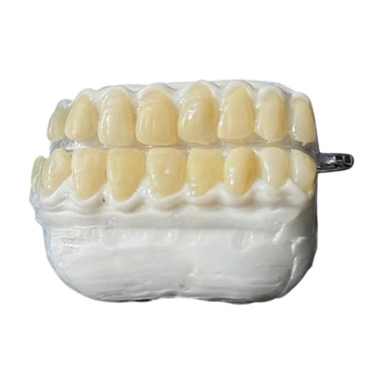 3D Fake Teeth Earbud Case Compatible for AirPods 1/2/3/4 for AirPods Pro 36925 Denture Wireless Earphone Charging Case Cover Headphone F білий
3D Fake Teeth Earbud Case Compatible for AirPods 1/2/3/4 for AirPods Pro 36925 Denture Wireless Earphone Charging Case Cover Headphone F білий