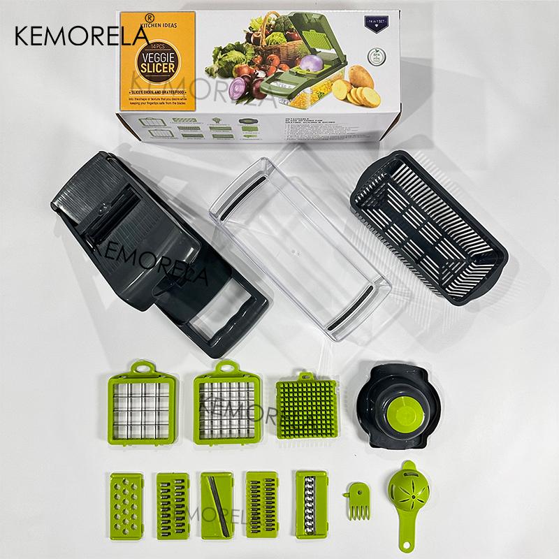 14/16 in 1 Vegetable Multifunctional Chopper Onion Potato Chopper Food Grate Food Grade Grater Kitchen Vegetable Slicer Dicer
14/16 in 1 Vegetable Multifunctional Chopper Onion Potato Chopper Food Grate Food Grade Grater Kitchen Vegetable Slicer Dicer