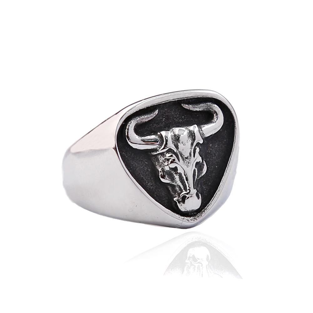 Vintage 316L Stainless Steel Bull Head Ring High Polish Spanish Matador Jewelry Gift For Men Women 13
Vintage 316L Stainless Steel Bull Head Ring High Polish Spanish Matador Jewelry Gift For Men Women 13