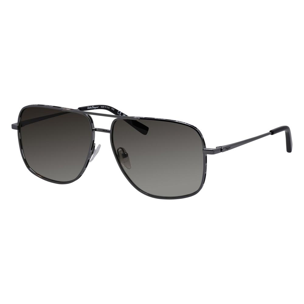Salvatore Ferragamo SF 278S 069 60mm Mens Navigator Sunglasses dark ruthenium
Salvatore Ferragamo SF 278S 069 60mm Mens Navigator Sunglasses dark ruthenium