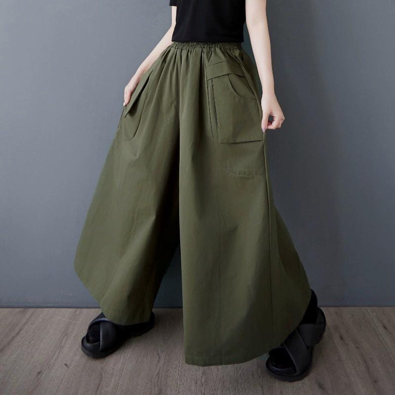 Женские брюки широкие брюки больших размеров винтажные эластичные с высокой талией брюки с карманами One Size армия зеленый
Женские брюки широкие брюки больших размеров винтажные эластичные с высокой талией брюки с карманами One Size армия зеленый