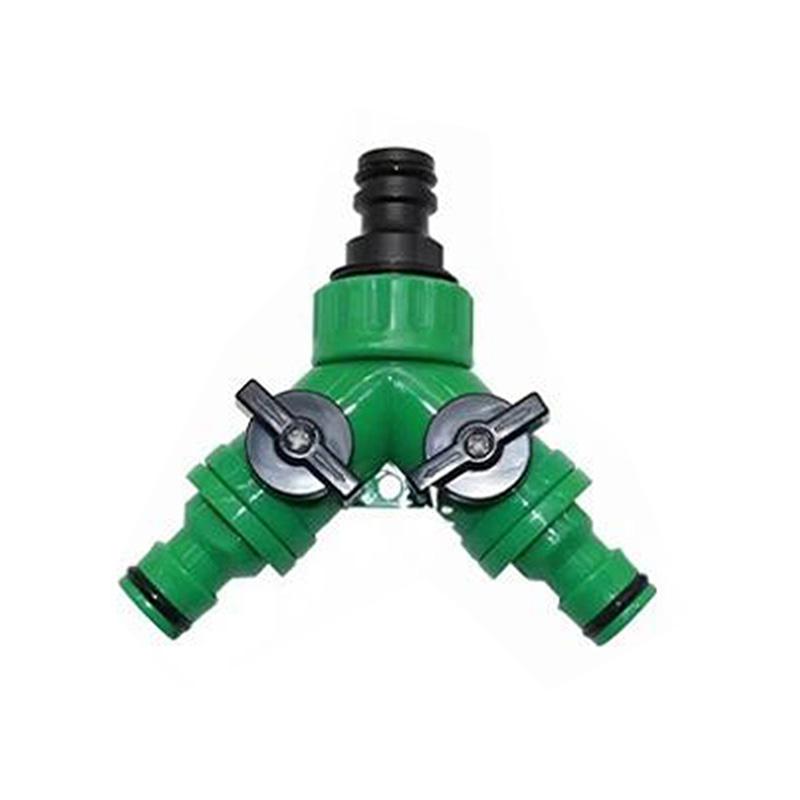 Drip Irrigation Tap Adapter 4-Way Splitter for Garden 1/4 Hose Automatic Watering System Kit Bonsai Pot Plant Greenhouse
Drip Irrigation Tap Adapter 4-Way Splitter for Garden 1/4 Hose Automatic Watering System Kit Bonsai Pot Plant Greenhouse