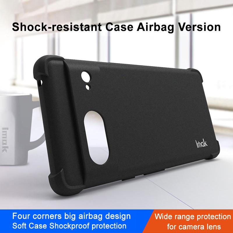 IMAK For Google Pixel 7 5G Matte TPU Phone Case Four Corner Airbag Drop Protection Shockproof Cover Black
IMAK For Google Pixel 7 5G Matte TPU Phone Case Four Corner Airbag Drop Protection Shockproof Cover Black