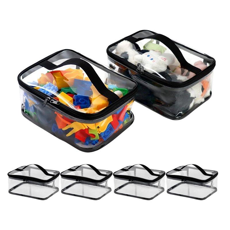CYCLI- Storage Bags Transparent PVC Waterproof Reusable Bag For Small , Building Blocks
CYCLI- Storage Bags Transparent PVC Waterproof Reusable Bag For Small , Building Blocks