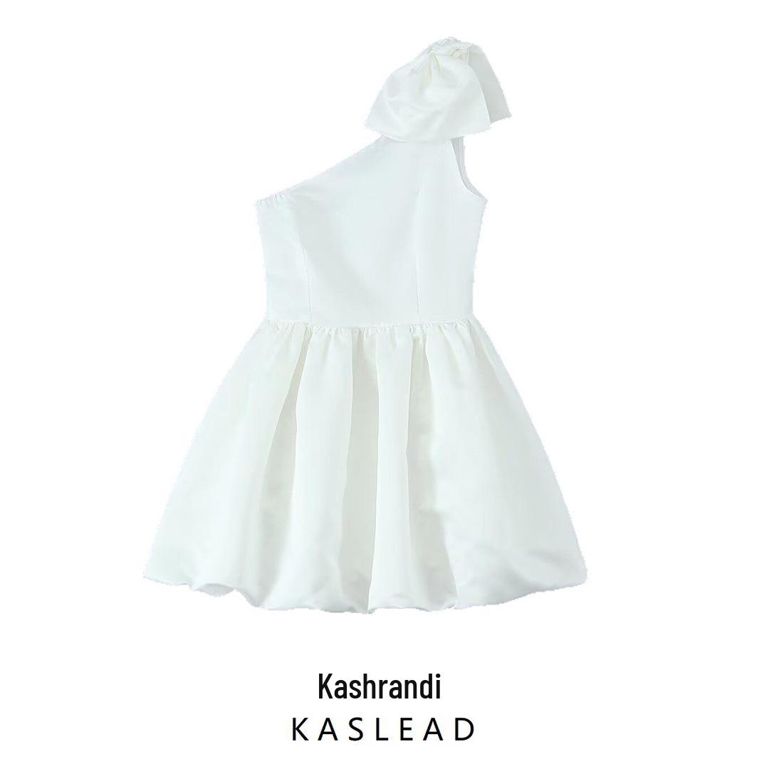 Spring 2025 Women s One-Shoulder Satin Dress with Oversized Bow - European & American Style Large белый
Spring 2025 Women s One-Shoulder Satin Dress with Oversized Bow - European & American Style Large белый