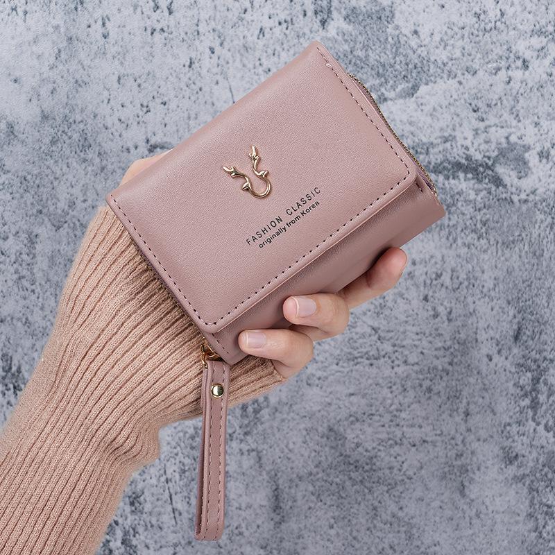 Women s Compact Leather Wallet: New Style Coin Purse & Card Holder with Zipper
Women s Compact Leather Wallet: New Style Coin Purse & Card Holder with Zipper
