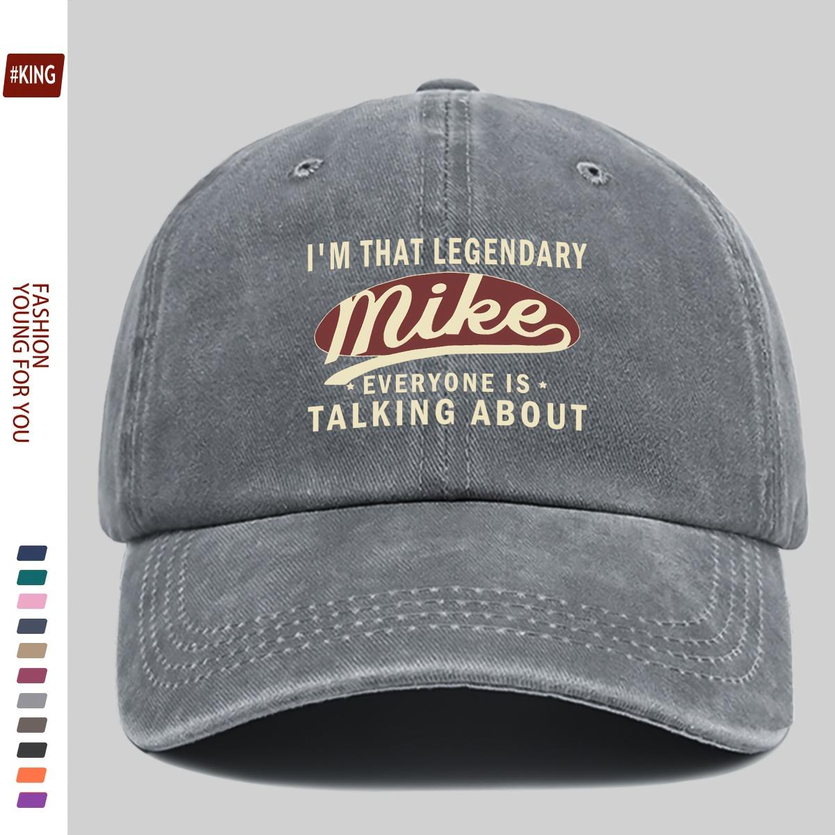 1pc Vintage Trucker Dad Hat with Im That Legendary Mike Print Adjustable Snapback Baseball CapAppropriate for Any Season One Size
1pc Vintage Trucker Dad Hat with Im That Legendary Mike Print Adjustable Snapback Baseball CapAppropriate for Any Season One Size