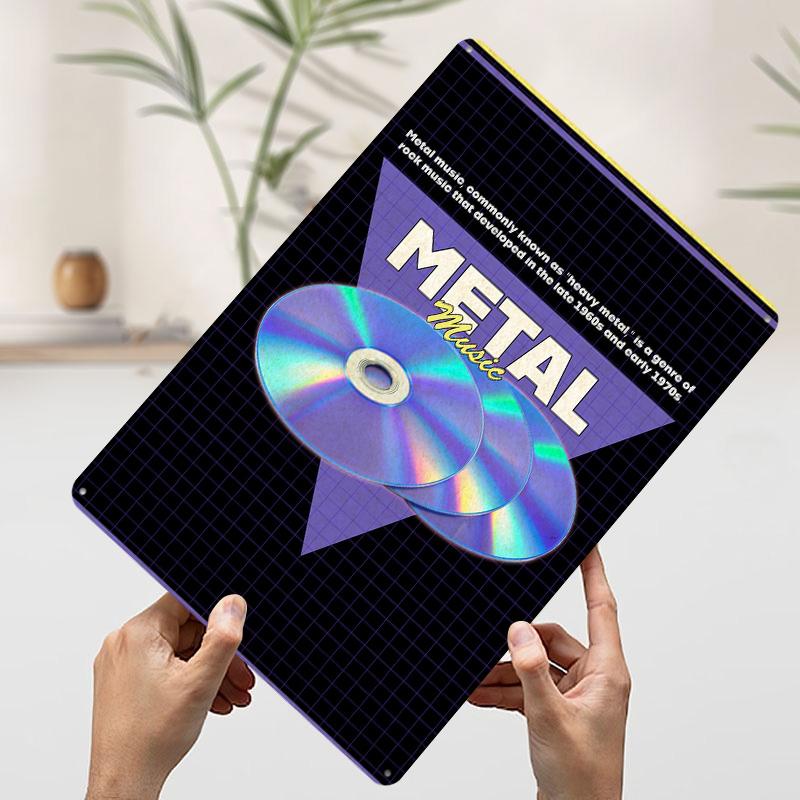 Metal Music Tin Plaque Poster Customized Wall Art Retro Vintage Metal Signs for Man Cave Room Ornaments Home Decorations Decor 7.9x11.8In(20x30cm)
Metal Music Tin Plaque Poster Customized Wall Art Retro Vintage Metal Signs for Man Cave Room Ornaments Home Decorations Decor 7.9x11.8In(20x30cm)