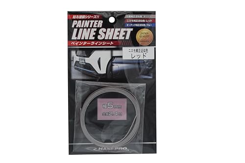 HASEPRO Листовая лента для покраски, Цвет как у Nismo красный, Ширина 5 мм x Длина 2,4 м, PSLS-5NRD
HASEPRO Листовая лента для покраски, Цвет как у Nismo красный, Ширина 5 мм x Длина 2,4 м, PSLS-5NRD