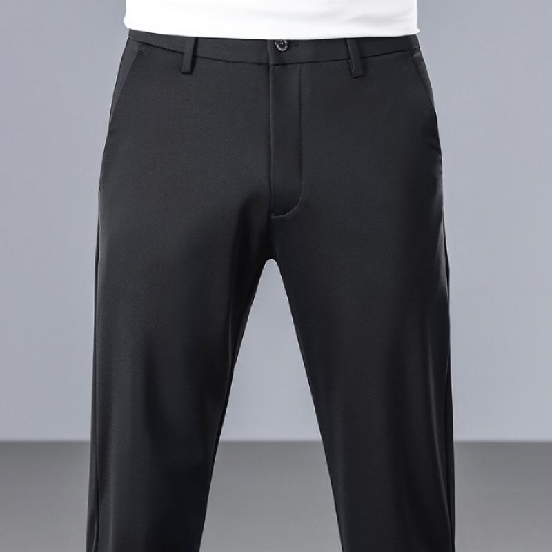 Men s High-Waist Ice Silk Breathable Loose Fit Summer Business Pants 32 (Recommended for 140 pounds) темно-синий
Men s High-Waist Ice Silk Breathable Loose Fit Summer Business Pants 32 (Recommended for 140 pounds) темно-синий