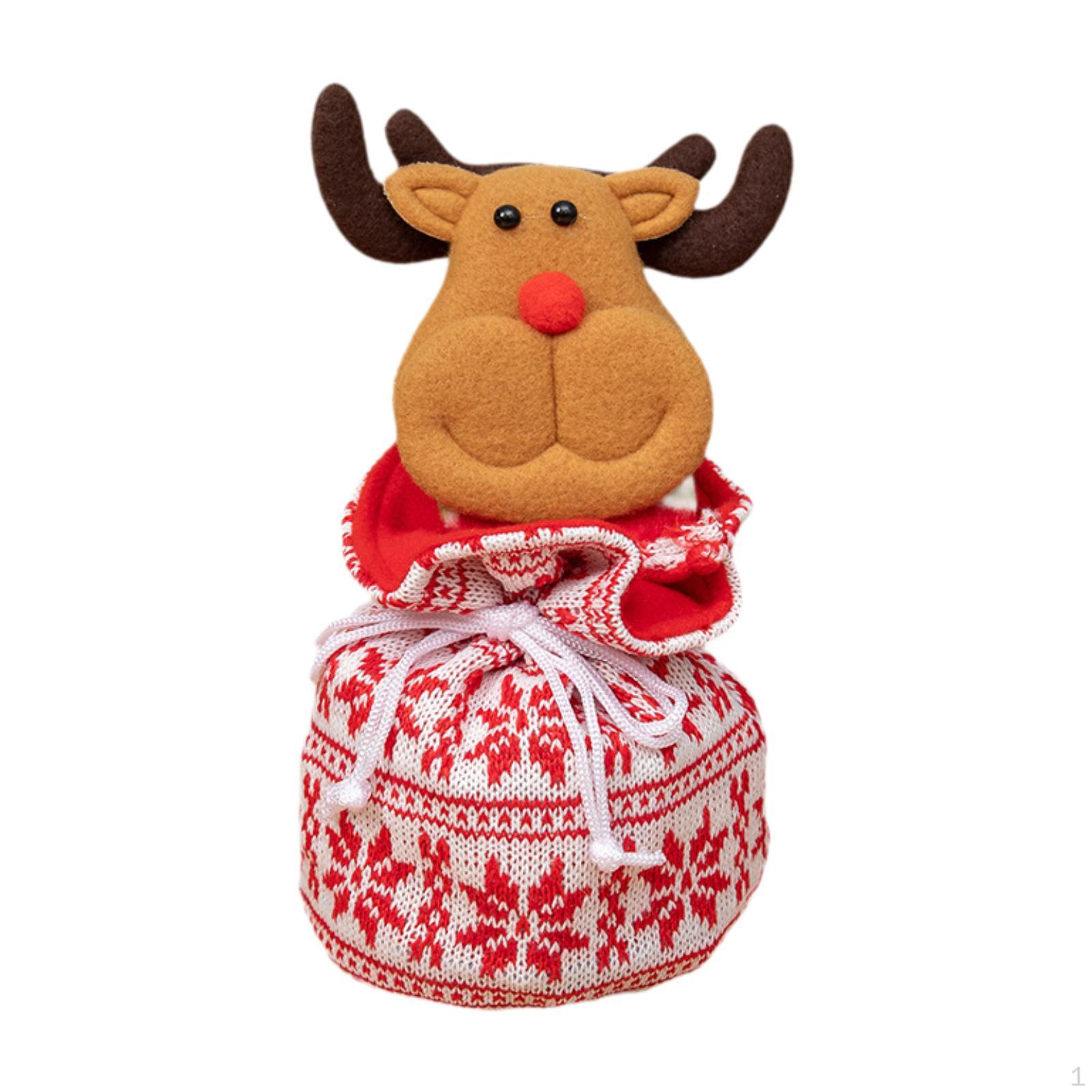 Подарочный пакет для рождественской куклы, упаковка для яблочного лакомства, многоразовый шнурок Reindeer
Подарочный пакет для рождественской куклы, упаковка для яблочного лакомства, многоразовый шнурок Reindeer